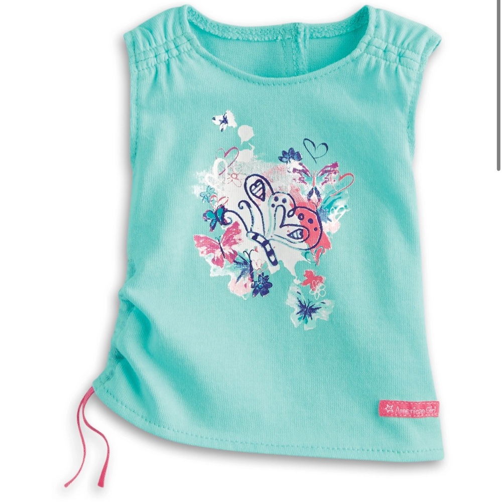 American girl side-cinch tank
